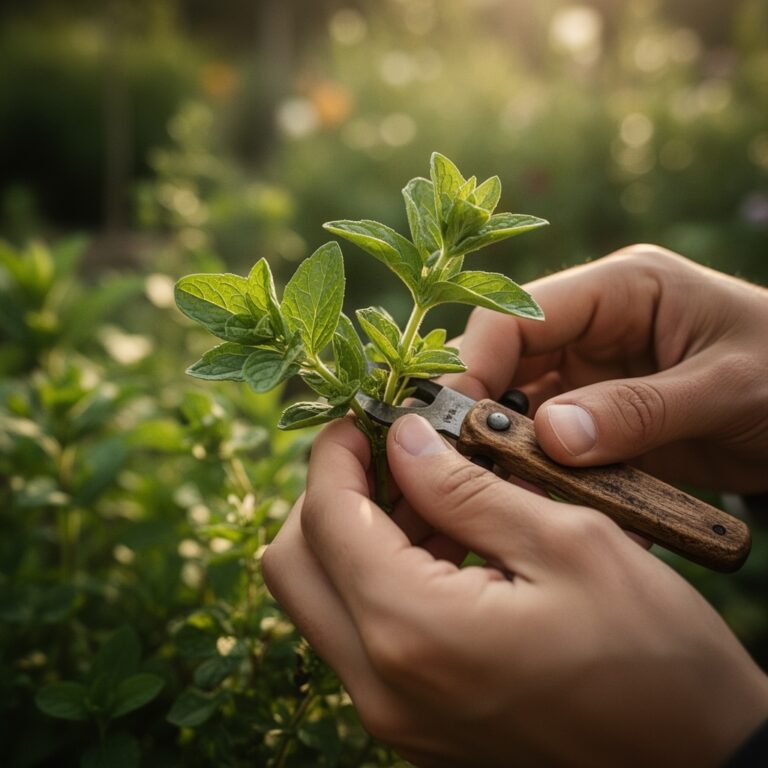 8 Simple Ways How to Pinch Herb Stems