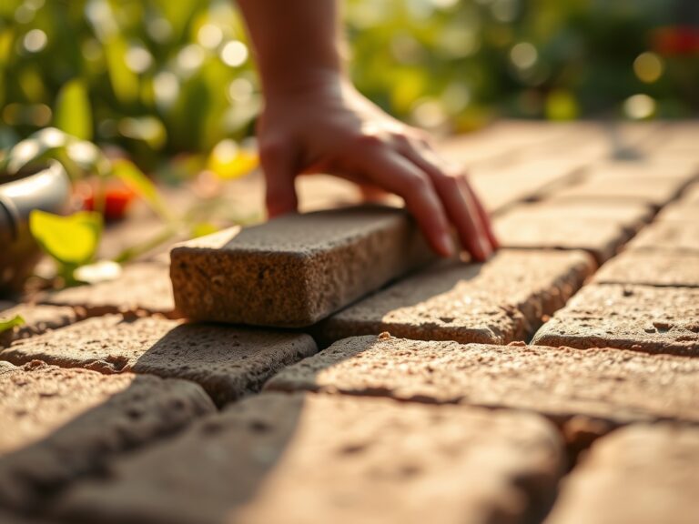 6 Simple Steps to Lay Textured Pavers