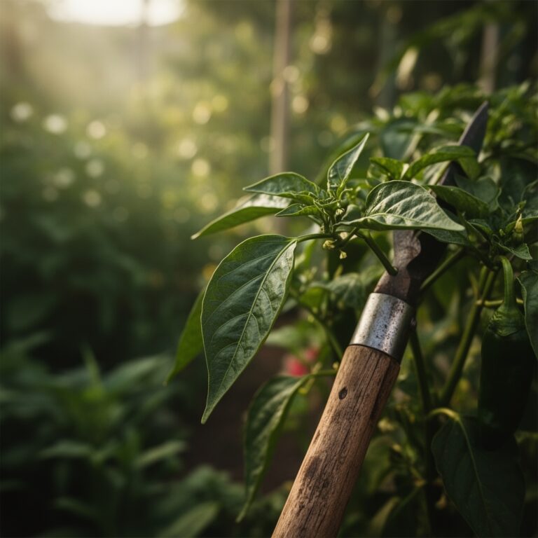 10 Basic Steps to Top Pepper Plants
